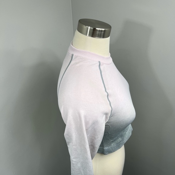 Gymshark Grey Ombre Crop Long Sleeve - Picture 7 of 16